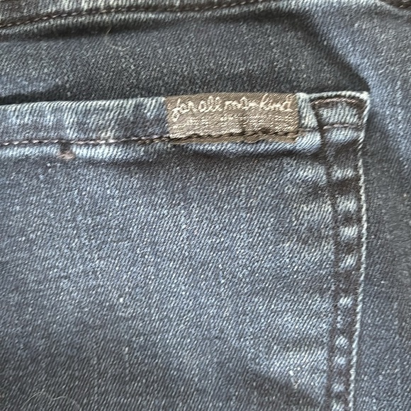 7 For All Mankind Luxe Sport Adrien Fit Sz 33 straight and slim fit - Picture 9 of 11